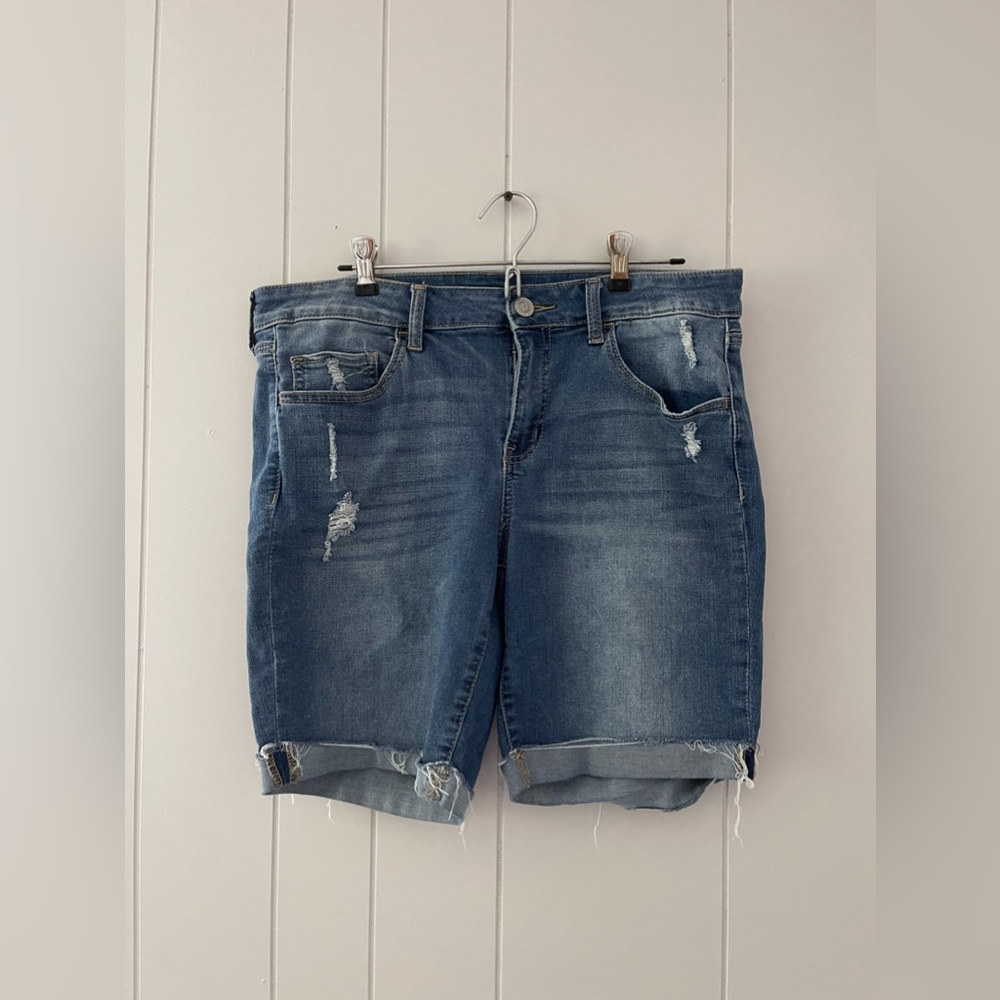Women’s Denim Bermuda Shorts